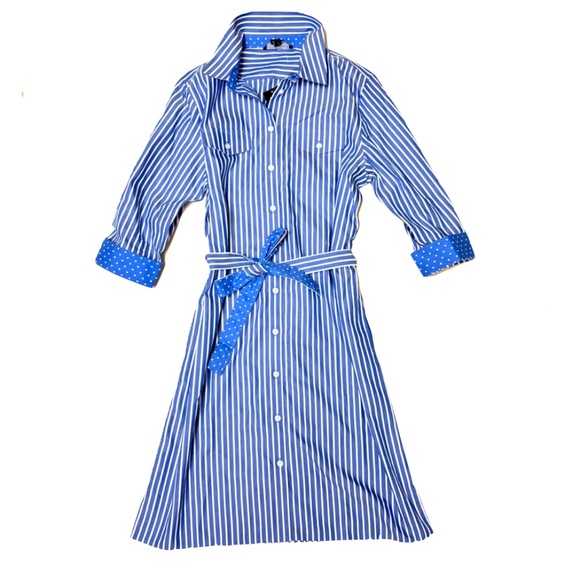 Jones New York Dresses & Skirts - Women's Jones New York Striped Long Sleeve Dress Shirt Size Large
